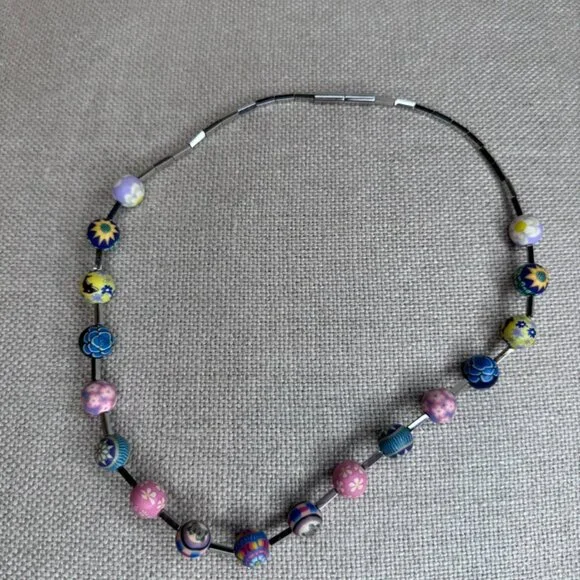 Swatch Multicolor Beaded Necklace - Picture 3 of 10